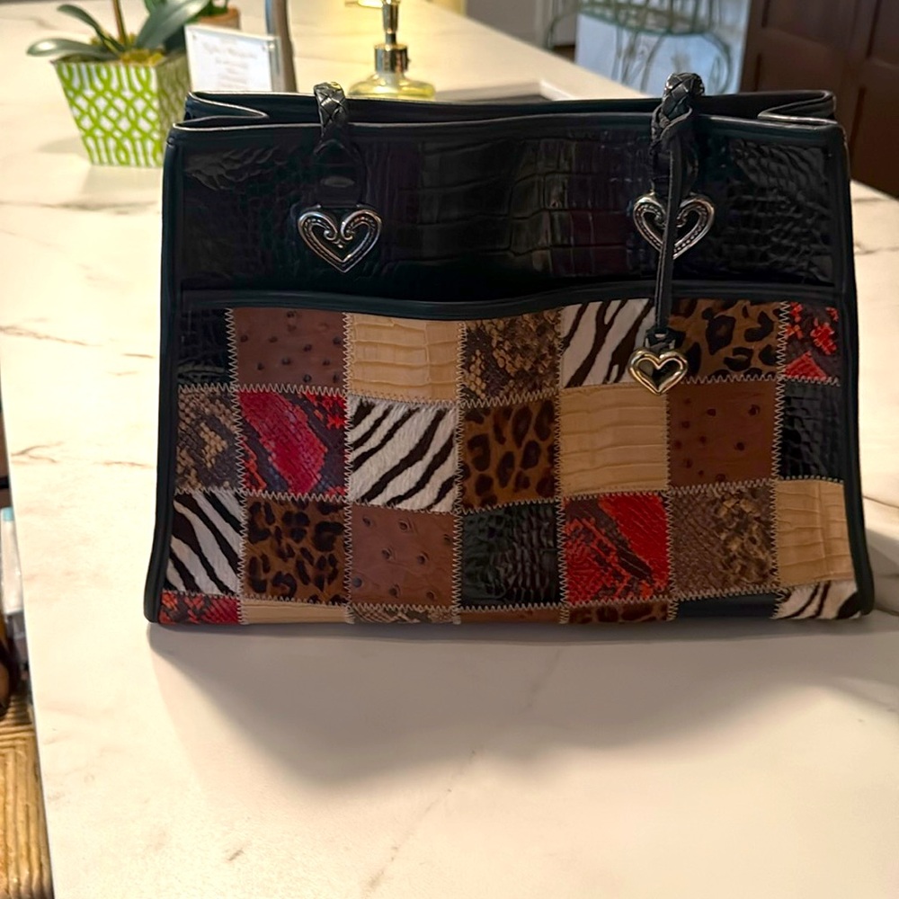 Brighton Collectible Patchwork Bag - image 1